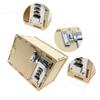 Abaodam Educational Password Box DIY Kit for Safe Mechanical Puzzle Lockbox for Boys Handmade Craft with Fine Workmanship and Rounded Edges for Creative Learning and Fun view 3