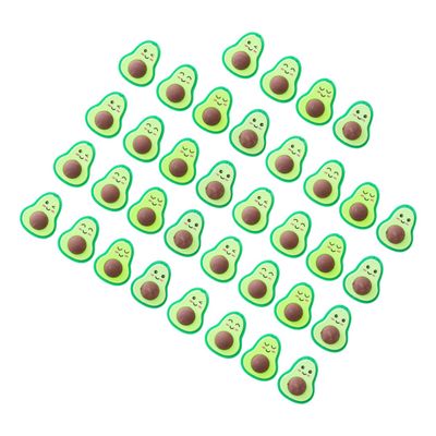 Abaodam 36Pcs Avocado Erasers for Small Cute Pencil Erasers Classroom Prizes Student Rewards for School and Drawing Supplies