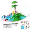 minkissy 12pcs Mini Beach Ornament Set Micro Landscape Dollhouse Decor with Shells Boats Lifebuoys Lightweight Miniature for Home Gardening Wedding Birthday Holiday Party Decorations view 3