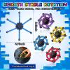 12PCS Transformable Fidget Spinners Valentines Day Gifts for Kids Adults,Deformable Chain DIY Robot Spinner Sensory for Boys Girls,Valentine's Gift Exchange for Classroom,Valentine's Fidget Toys view 3