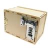 GALPADA DIY Mechanical Password Box for Safe Fine Polished Lockbox Kit for Parent Interaction Educational Puzzle Making Material Natural Wood Craft Project view 1