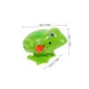 BESPORTBLE 3pcs Plastic Clockwork Frog for Wind Up Jumping Animal Gift Bright Green for Play and Skill Development view 2