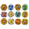 Wotean Gyro Battling Set, 12 Spinning Tops, 3 Launchers 1 Grip 3 Middle Rings and 4 Bases, with Storage Box, Kids Toys Birthday Gift Ideal for 6+ Years Old Boys,B view 2
