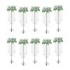 10 Pcs 21.9" Elegant Crystal Centerpiece Vases for Weddings, Parties & Home Decor(Silver) view 1
