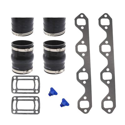 MGxDhW Exhaust Bellows kit (with Drain) for 5.0 5.8L 5.8 Sterndrive V8 Engine 8M0119211 3852696 3852741 Accessories Replacement