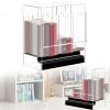 3 Slot Acrylic Card Pack Dispenser, Clear UV Protection Booster Pack Dispenser, Business Card Dispenser & Collector Booster Box Case Compatible with Sports Card Packs & Trading Card Tabletop Display view 1