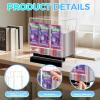 3 Slot Acrylic Card Pack Dispenser, Clear UV Protection Booster Pack Dispenser, Business Card Dispenser & Collector Booster Box Case Compatible with Sports Card Packs & Trading Card Tabletop Display view 3