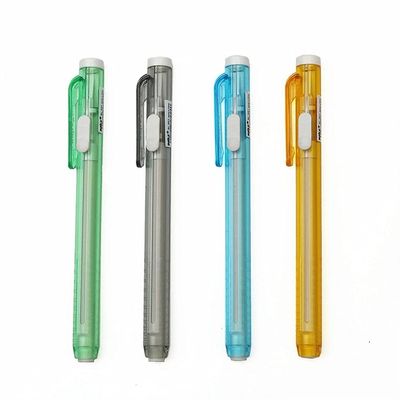 1Pc Pen-Type Retractable Erasers Student Pencil Eraser Multi-Color Cute Random Sending
