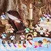 100 Pcs Little Jesus Figures, Mini Jesus Figurines in Bulk Tiny Jesus Christ Toys to Hide and Seek Christian Sunday School Religious Party Favors Baby Jesus Baptism Gifts for Easter Egg Stuffers view 2