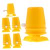 Yardwe 6Pcs Clockwork Movement DIY Parts Plastic Replaceable Mechanism for Plaything Clay Craft Accessories Wind Up Components view 1