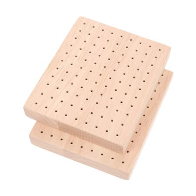 BESPORTBLE 2pcs Pottery Doll Model Base Wood Displaying Stand for Clay Figures DIY Craft Holder Smooth Edges Practical Design for Multiple Doll Display