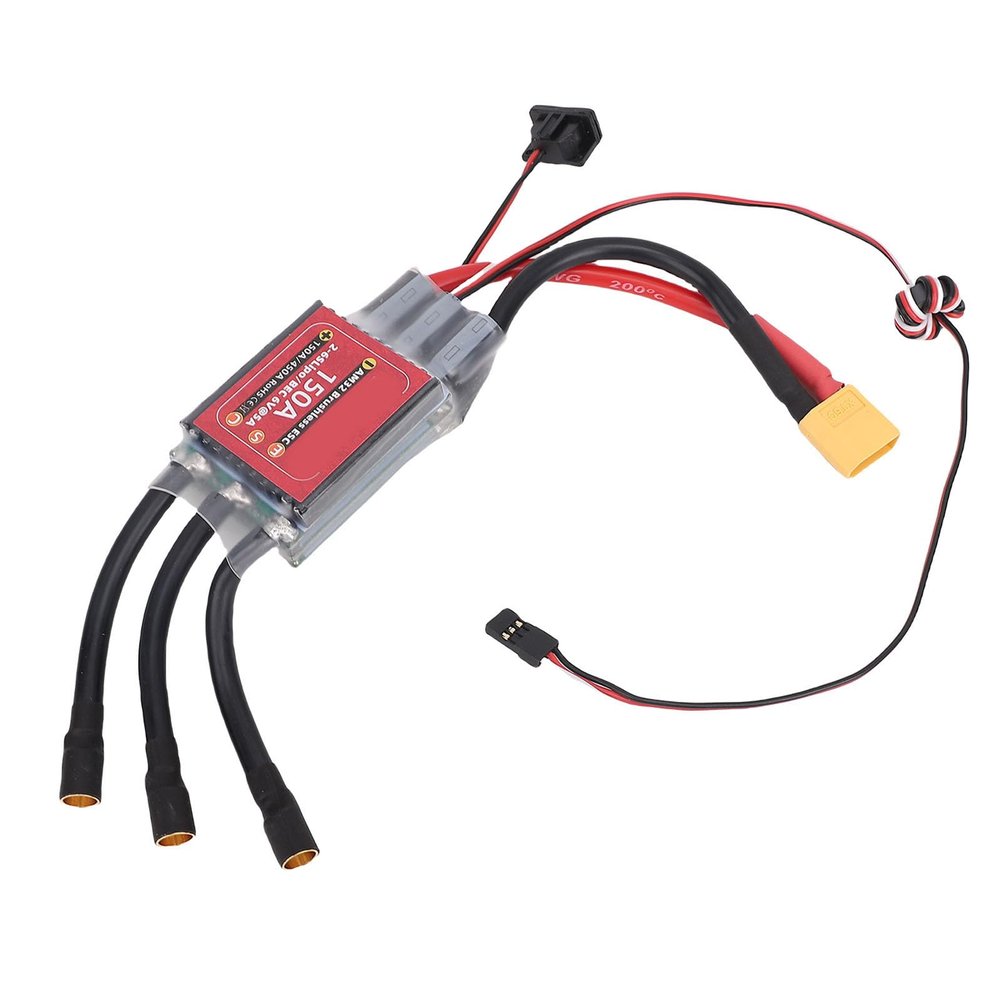 Drfeify 150A Brushless ESC, M32 Open Source, Exceptional Speed Control, Adjustable Drag Brake, for 3674 4268 4274 4282 4292 Brushless Motors