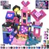 150Pcs Magnetic Blocks, Musical Band Magnetic Building Blocks, Constructions Toys for Kids Age 3 4 5 6 7 8 9 10, STEM Montessori Stacking Toy Boys & Girls Birthday Chritmas Gifts view 1