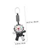 VICASKY Black and White Animal Crib Pendant with Clip for Stroller and Cot Hanging Early Education Sensory Development Aid for Newborns and Boy Girl view 2