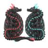 12-inch 3D Printed Dragon Eggs, Glow in The Dark Fidget Toys for Kids & Adults, for Home Office Desk Decor (Blue + Pink, Pcs, 2) view 1