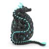 12-inch 3D Printed Dragon Eggs, Glow in The Dark Fidget Toys for Kids & Adults, for Home Office Desk Decor (Dark Blue, Pcs, 1) view 1