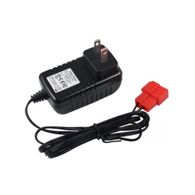 12V 1A Kids Ride On Car Charger - Compatible with BMX X6, Kid TRAX, GC Moto ATV, Quad Ride On Cars - Red Square Plug