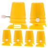 BESPORTBLE 6Pcs Clockwise Movement Plastic Plaything Parts for DIY Clay Craft Wind Up Accessories Small Reusable Mechanism for Handmade Walking Robot view 1