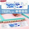 Adkoat 4PCS Chinoiserie Mahjong Line Finder: Mah Jongg Accessories and Gifts - American Mahj Card Line Marker to Reading - Guided Reading Ruler Tool for ADHD Dyslexia Overlays Mahjongg Players view 4