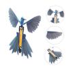 ORFOFE 6Pcs Rubber Band Powered Flying Bird Clockwork Flying Hummingbird Plaything for Adults Lightweight Outdoor Party Favor to Hand Eye Coordination view 3