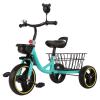 3-5 Years Old Toddler tricycles,Outdoor Kids Cruiser trikes with Large Rear Plastic Basket,Independent Riding Small 3 Wheelers,Foam Wheel view 1