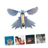 6Pcs Clockwork Flying Hummingbird Realistic Bird Flying for Party Supplies Outdoor Play Hand Eye Coordination Gift view 3