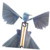 6Pcs Clockwork Flying Hummingbird Realistic Bird Flying for Party Supplies Outdoor Play Hand Eye Coordination Gift view 4