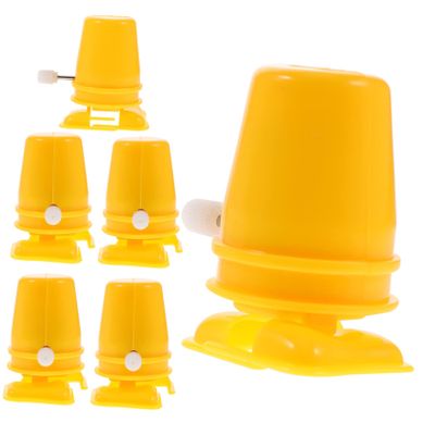 BESPORTBLE 6Pcs Clockwise Movement Parts DIY Clay Craft Accessories for Wind Up Robots Sturdy Rewinding Mechanism Plaything Repair Fitting Kit for Handmade Movable
