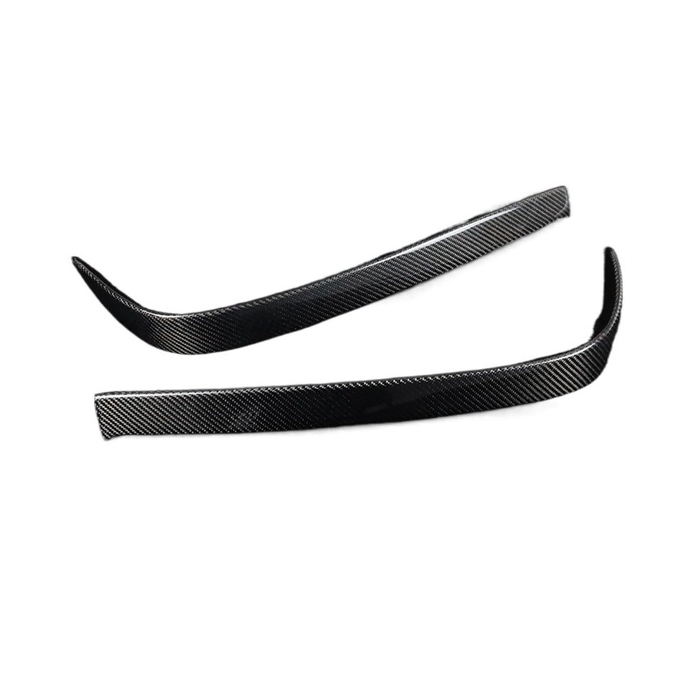 Compatible for Lexus RC F RCF USC10 Art 2014-2018 2pcs Real Carbon Fiber Rear Bumper Spoiler Air Vent Outlet Trim Cover Car Styling Decol