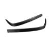 Compatible for Lexus RC F RCF USC10 Art 2014-2018 2pcs Real Carbon Fiber Rear Bumper Spoiler Air Vent Outlet Trim Cover Car Styling Decol view 1