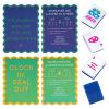 Adkoat 4PCS Mahjong Shuffler Cards with Rules for Tile Mixing & Shuffling - Mah Jong Accessories and Gifts - Mah Jongg Party Supplies for Mahjongg Lover & Beginner view 1