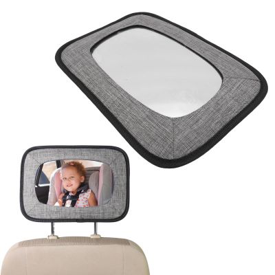 TARSHYRY Baby Car Seat Mirror,Infant Car Mirror for Car Seat Rear Facing,Baby Vehicle Mirror,Stable Dual Strap Fixation Clear Visibility,Acrylic Glass Material,Easy Install