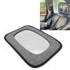 TARSHYRY Baby Car Seat Mirror,Infant Car Mirror for Car Seat Rear Facing,Baby Vehicle Mirror,Stable Dual Strap Fixation Clear Visibility,Acrylic Glass Material,Easy Install view 2