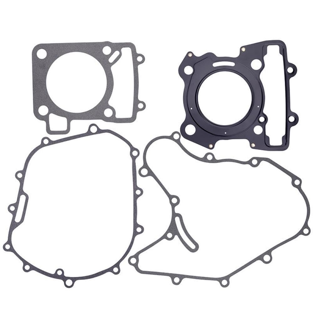 Motorcycle Engine Cover Gasket Set Compatible with RC 200 RC200 Models 2014 to 2017 Bike Cylinder Gasket and Clutch Cover Kit