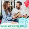 Adkoat 4PCS Mahjong Tile Shuffler Cards - Ma Jong Mixer with Rules - Waterproof Mah Jongg Accessories and Supplies for Mahj Beginner - Portable Unique Mah-jongg Party Gifts for Women & Lovers view 4