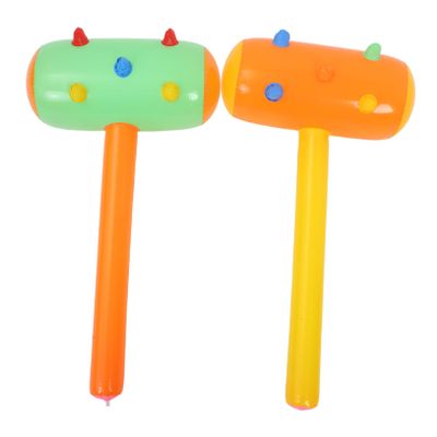 CORHAD 2PCS Colorful Inflatable Hammers for PVC Funny Hammer with Random Colors Lightweight Party Game Props for Boys and Indoor Outdoor Play Random Color
