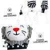 Beaupretty Black and White Crib Pendant with High Contrast Animal Design for Newborn Early Education Visual Stimulation for Crib and Carriage Safe Hanging Plaything view 3
