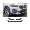 Compatible for BMW X1 F48 F49 2016 2017 2018 2019 2020 2021 2022 Car Front Bumper Spoiler Lip Splitter Diffuser Auto Accessories(Glossly Black) view 2