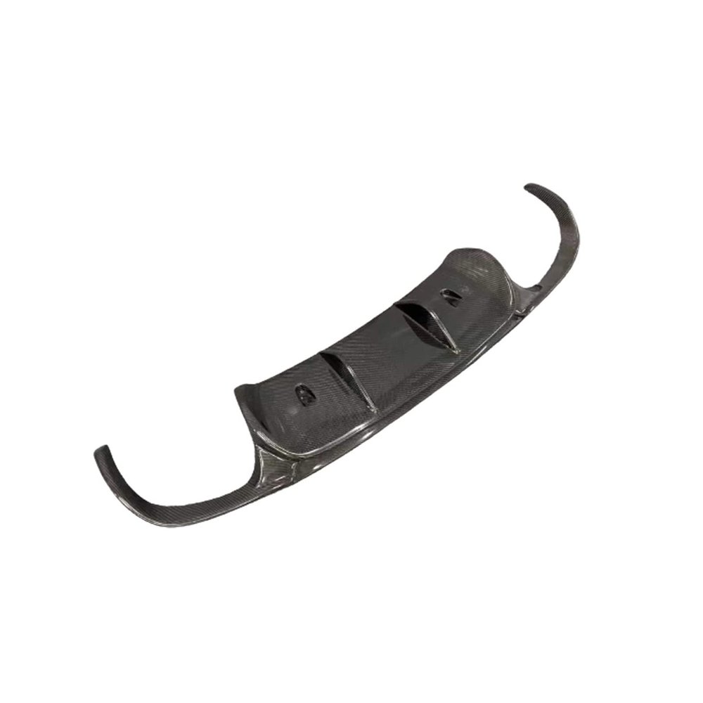 Carbon Fiber Rear Bumper Lip Diffuser Spoilr Compatible for Porsche 911 991 Carrera & Carrera S 2012-2015 Car Accessories
