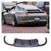 Carbon Fiber Rear Bumper Lip Diffuser Spoilr Compatible for Porsche 911 991 Carrera & Carrera S 2012-2015 Car Accessories view 2