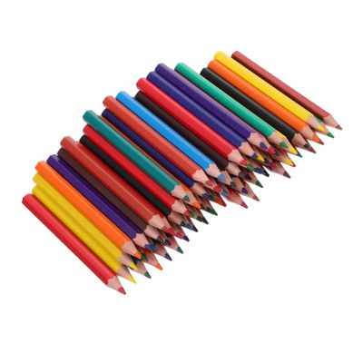 Abaodam 6 Sets Mini Colored Pencils for Smooth Writing Multi Function Drawing Pencils Ergonomic Small with Vibrant Colors for Students Beginners and Childrens Sketching and Coloring