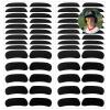 100 Pairs Eye Black Stickers Eyeblack Football Sport Eyes Black Stickers Self-Adhesive Face Eyeblack Sticker for Baseball Football Softball Sport Themed Party Birthday Party Supplies Kids Adult view 1