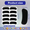 100 Pairs Eye Black Stickers Eyeblack Football Sport Eyes Black Stickers Self-Adhesive Face Eyeblack Sticker for Baseball Football Softball Sport Themed Party Birthday Party Supplies Kids Adult view 2