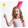 Beaupretty 8pcs Wooden Fairy Wands for Creative DIY Craft Sticks with Smooth Surface Safe Magical for Imaginative Play and Color Matching Activities view 4