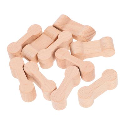 FRCOLOR 20pcs Wooden Train Track Connectors DIY Railway Buckles for Creative Track Building Compatible with Major Brands Accessories