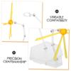 Abaodam Adjustable Yellow Figure Display Stand with Special Effects Figures and Model Dolls Realistic Scene Support Base for Organized Collectible Display and Stop Motion Accessories view 3
