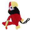 Abaodam Plush Pirate Parrot Shoulder Prop Halloween Costume Accessory with Black Scarf Soft Stuffed Bird for Party and Pirate Role Play view 1