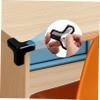 DOITOOL 4 Pcs Table Corner Protectors for Safety Soft Strong PVC Edge Guards Collision Furniture Bumpers for Tables Cabinets Desks Easy to Clean and Install view 4