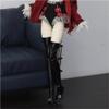1/3 BJD Doll Shoes Boots, Leather High-Heeled Shoes for 60cm Ball Jointed Dolls for 24 Inch BJD Dolls view 3
