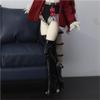 1/3 BJD Doll Shoes Boots, Leather High-Heeled Shoes for 60cm Ball Jointed Dolls for 24 Inch BJD Dolls view 4